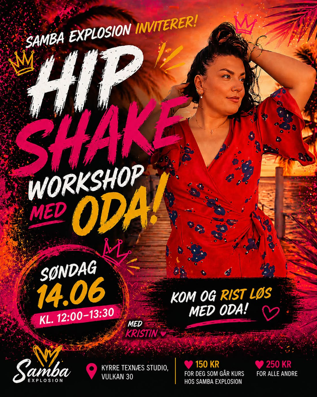 Hip Shake Workshop med Oda 14.06